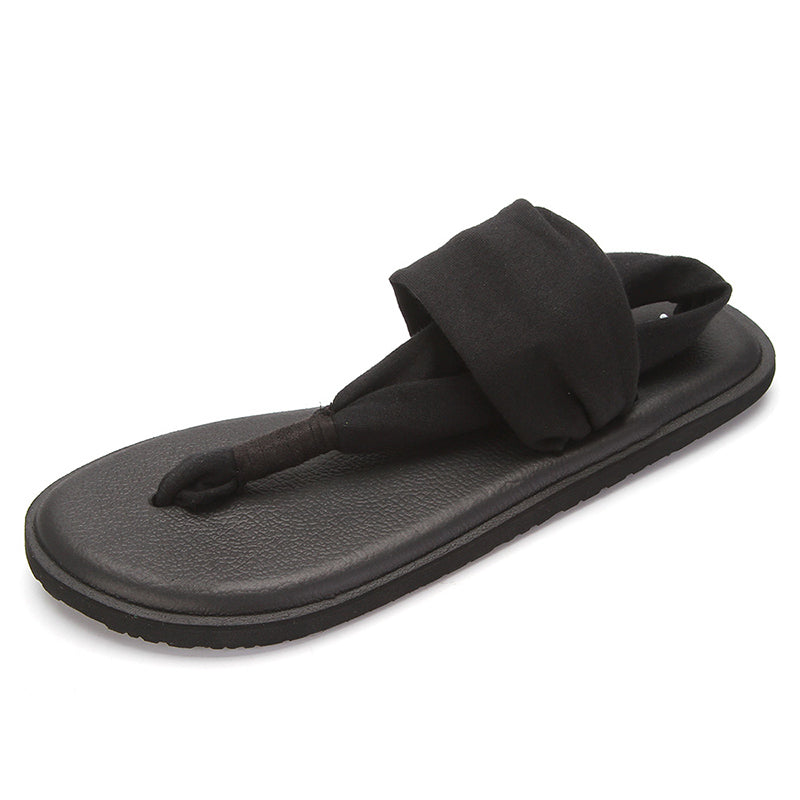 Women's Flat Yoga Sandals Sling 2 Print Vintage Lightweight Shoes