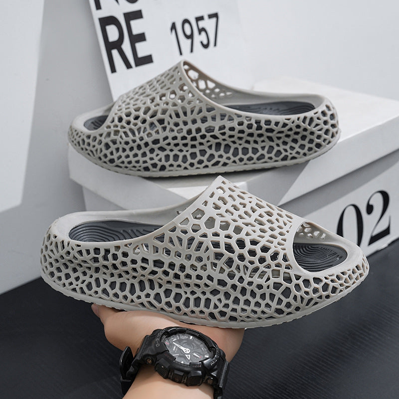 One-Piece 3D Printed Trendy Shoes
