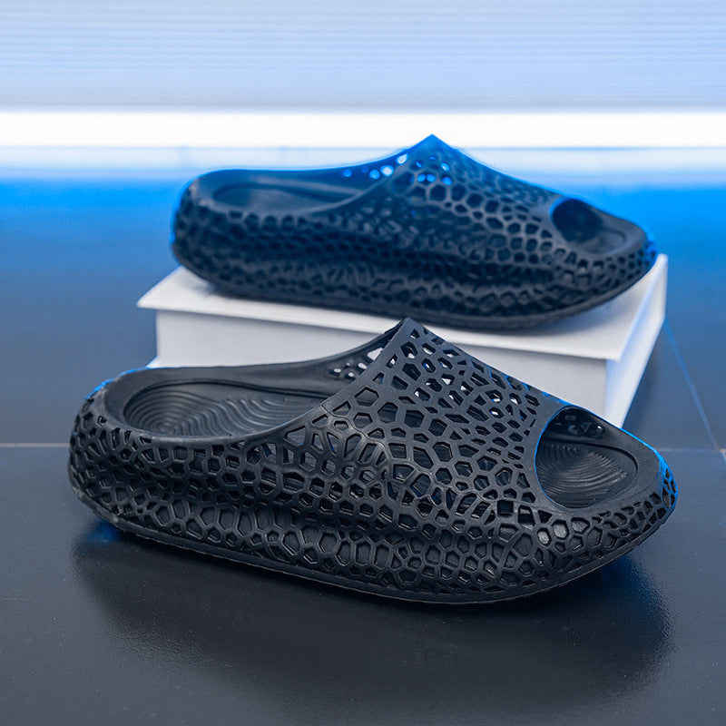 One-Piece 3D Printed Trendy Shoes
