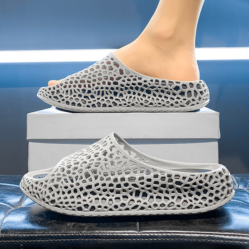 One-Piece 3D Printed Trendy Shoes