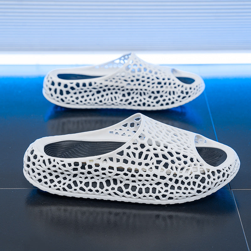 One-Piece 3D Printed Trendy Shoes