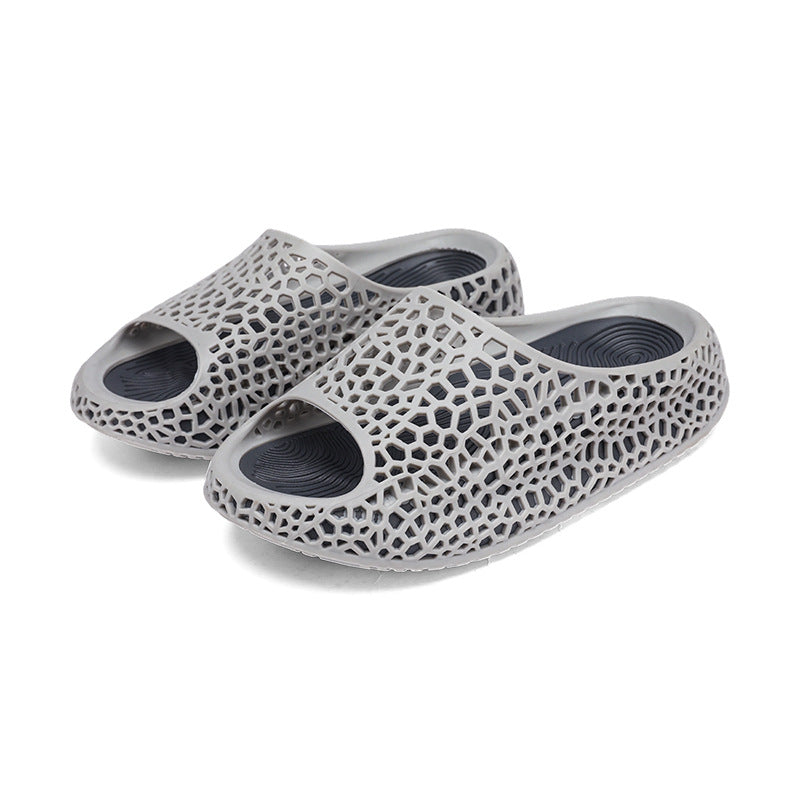 One-Piece 3D Printed Trendy Shoes