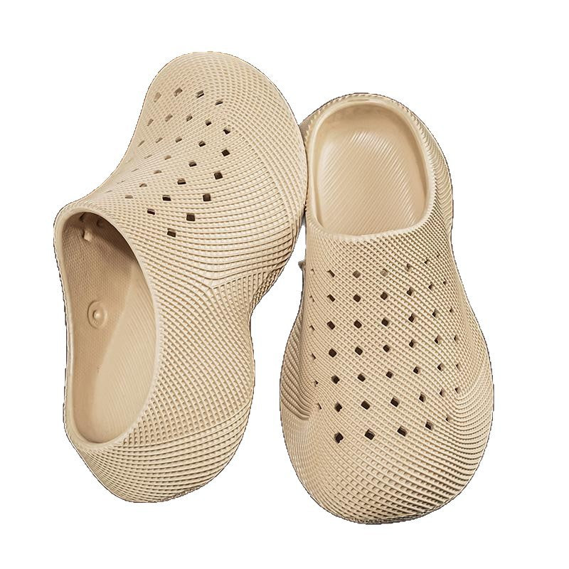 3D Printed Men's Thick Sole Non-slip Slippers