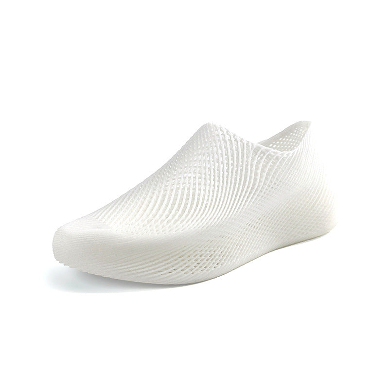 4D Printed Hollow Breathable Fashion Sneakers
