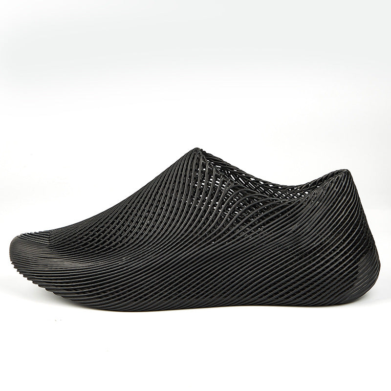 4D Printed Hollow Breathable Fashion Sneakers