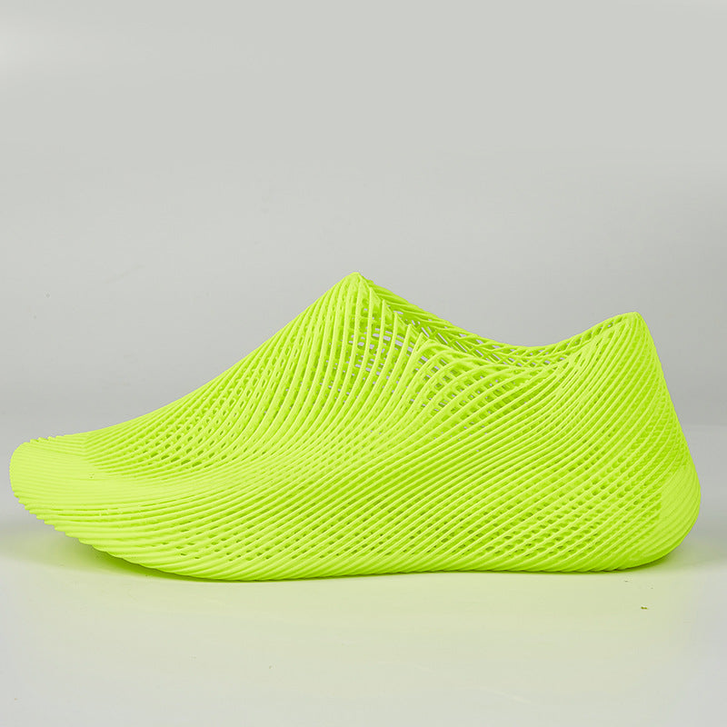 4D Printed Hollow Breathable Fashion Sneakers