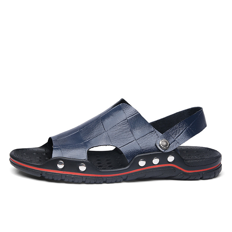men leather sandals
