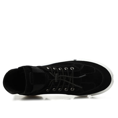 British leisure board shoes men high height soft bottom breathable sneakers