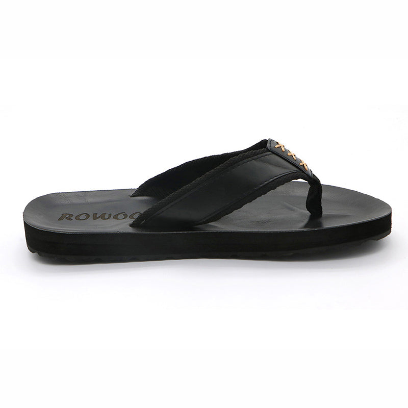 Men Beach Slippers With Soft Sole Classical Flip Flops Comfortable