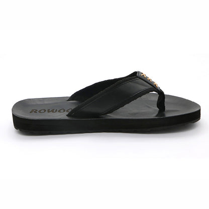 Men Beach Slippers With Soft Sole Classical Flip Flops Comfortable