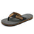 Men's Flip flops Comfort Footbed Fabric Straps Summer Sandals