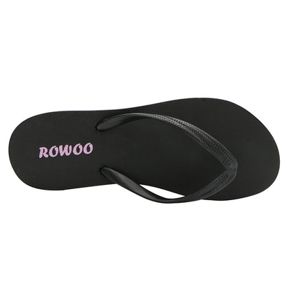 Women's Flip Flops Flat Home Indoor Outdoor Beach Thong Sandals