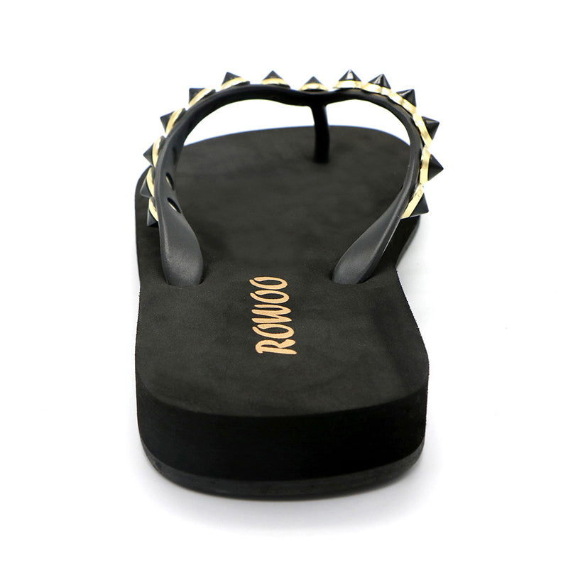 Women‘s Flat Flip Flops Beach Casual Soft Comfortable Thong Sandal