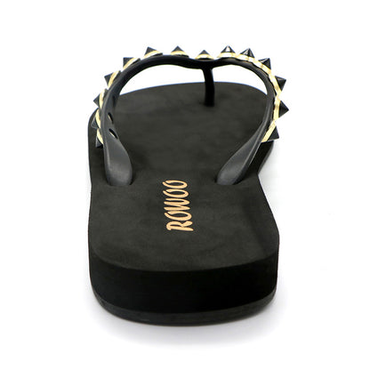 Women‘s Flat Flip Flops Beach Casual Soft Comfortable Thong Sandal