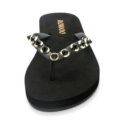 Women‘s Flat Flip Flops Beach Casual Soft Comfortable Thong Sandal