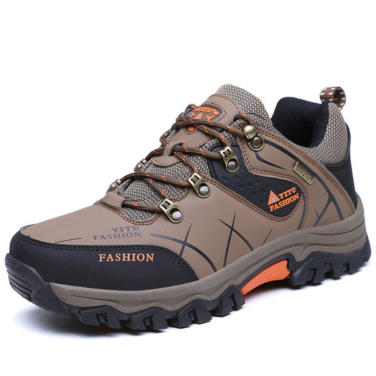 Non-slip Waterproof Wear-resistant Outdoor Men Hiking Shoes