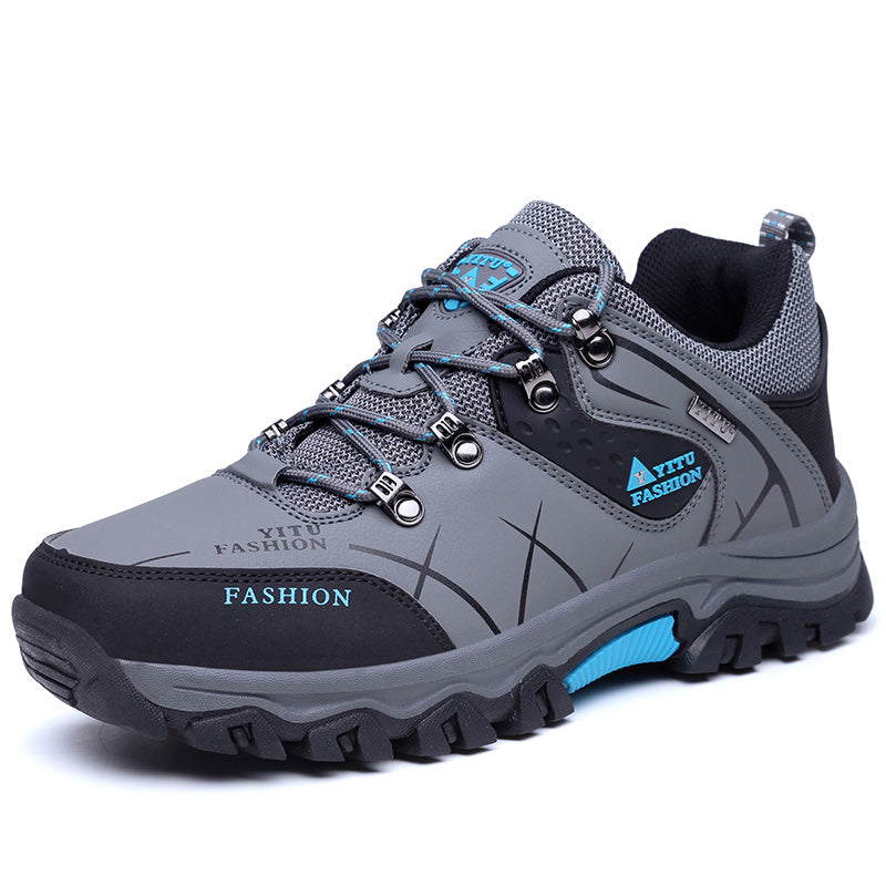 Non-slip Waterproof Wear-resistant Outdoor Men Hiking Shoes