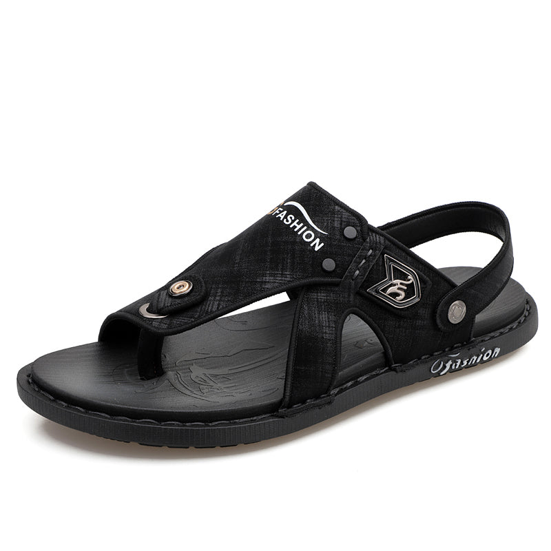 men slippers with straps