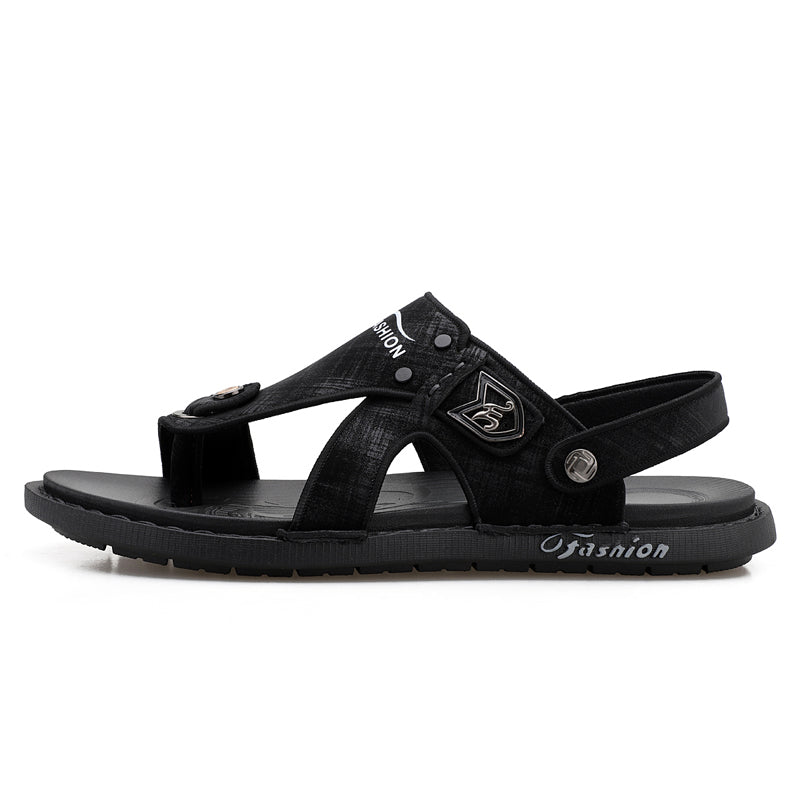 men slippers with straps