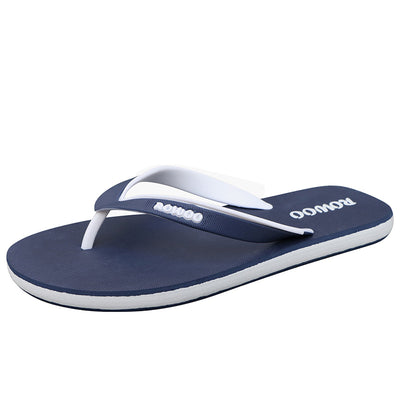 Men's Flip Flops Striped Light Weight Shower Summer Sandals