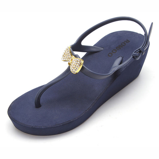 Women Platform Wedge Sandal Fashion Ladies Summer Beach Slippers