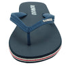 Mens Flip Flops Beach Flat Sandals Rubble Thongs Striped