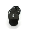 Flip Flops for Women Ribbon Platform Wedge Comfort Thong Sandal