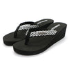 Flip Flops for Women Ribbon Platform Wedge Comfort Thong Sandal